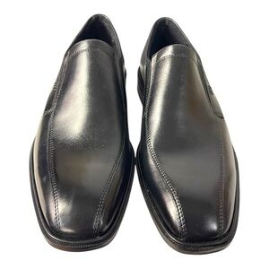 ECCO Illinois Black Leather Slip-On Loafers - Men’s EU 42, US 8-8.5 - New in Box
